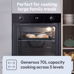 Candy Idea FIDC N9B5 L oven 70 L 2200 W Black