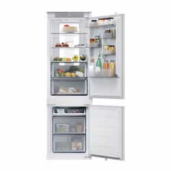 Hoover HONBQT5518DK-UK, 251 L, No Frost (fridge), N-ST, 6 kg/24h, D, White