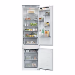 Hoover HONBQT3519EWK, 284 L, No Frost (fridge), N-ST, 6 kg/24h, E, White