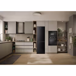 Hoover H-FRIDGE 300 HONCQ3T518ENTK 185cm 50/50 Total No Frost Fridge Freezer - Black - E Rated - Additional view 2