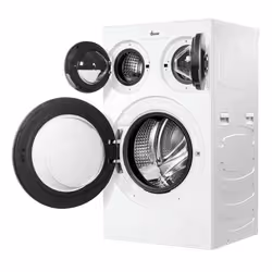 Hoover HMQD 410CBL9-80 washing machine Front-load 10 kg 1400 RPM White - Additional view 2