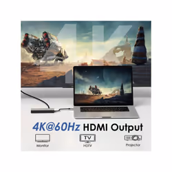 WAVLINK WL-UHP3414 100W Power 10Gbps 4K HDMI USB-C Dock HUB 3xUSB3.2 Gen 2 + 2.5G Ethernet Port