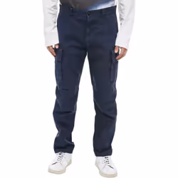 DIESEL P-COR-EMBNEW Mens Cargo Pants Trouser - Navy, W33 L30