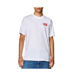 DIESEL T Just Nlabel Mens T Shirts - White, L