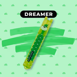Legami Set of 6 Mini Highlighters - Teddy's Mood