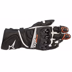 Alpinestars GP Plus R V2 Leather Gloves Black / White - M
