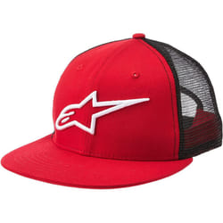 Alpinestars Corp Trucker Cap, black-red for Men