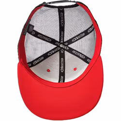 Alpinestars Corp Trucker Cap, black-red for Men