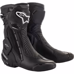 Alpinestars SMX Plus V2 Gore-Tex Motorcycle Boots, black-white, Size 48 for Men