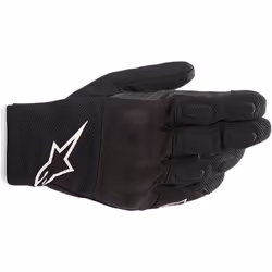 Alpinestars 3527620-12-L, Motorcycling, Adult, Male, Black, White, L, Black, White