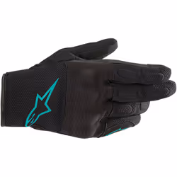 Alpinestars 3537620-1170-XL, Motorcycling, Adult, Female, Black, Teal, XL, Black, Teal