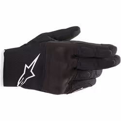 Alpinestars 3537620-12-XS, Motorcycling, Adult, Female, Black, White, XS, Black, White