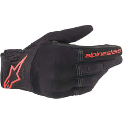 Alpinestars Copper Motorcycle Gloves, black-red, Size S for Men