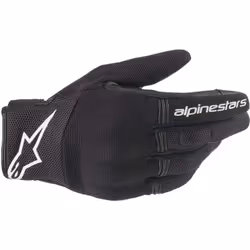 Alpinestars Copper Motorcycle Gloves, black-white, Size L for Men