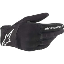 Alpinestars Copper Motorcycle Gloves, black-white, Size L for Men