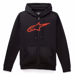 Alpinestars 1038-53052-1030-L, Adult, Male, Hoodie, Black, Red, Black, Red, L