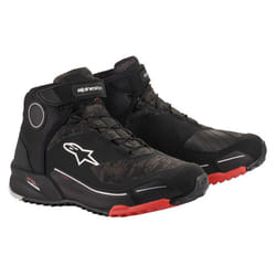 Alpinestars CR-X Drystar Riding Shoes Black / Camo / Red - 46
