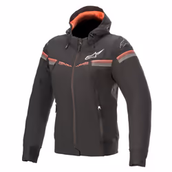 Alpinestars 4210520-1793-S, Adult, Male, Hoodie, Black, coral, S