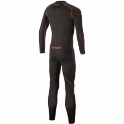 Alpinestars Ride Tech Lite Undersuit, black-red, Size M L for Men