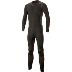 Alpinestars Ride Tech Lite Undersuit, black-red, Size XL 2XL for Men