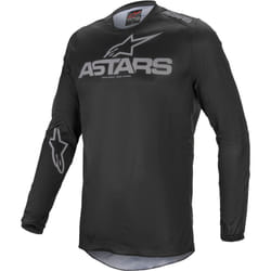 Alpinestars Fluid Graphite Motocross Jersey, black-grey, Size XL for Men