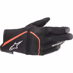 Alpinestars Syncro V2 Drystar Motorcycle Gloves, black-red, Size L for Men