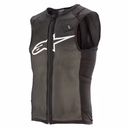Alpinestars 1650920-12B-M, Male, Motorcycle vest, Black, White, M