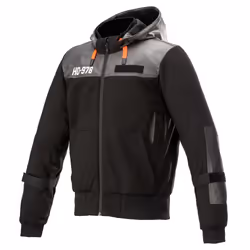 Alpinestars 4207421-10-S, Adult, Male, Hoodie, Black, Black, S