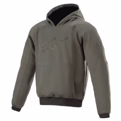 Alpinestars 4209221-6126-3XL, Adult, Male, Hoodie, Green, Grey, Military Green, Melange, XXXL