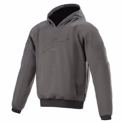 Alpinestars 4209221-9126-3XL, Adult, Male, Hoodie, Grey, Asphalt, Melange, XXXL