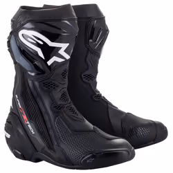 Alpinestars 2220021-10-42, Male, Adult, Racing boots, Black, Black
