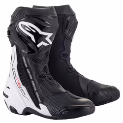 Alpinestars 2220021-12-39, Male, Adult, Racing boots, Black, White, Black, White