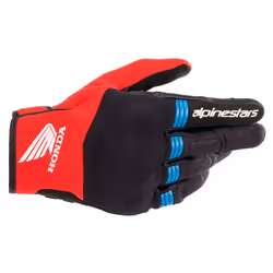 Alpinestars 3568321-1317-XL, Motorcycling, Adult, Male, Black, Blue, Red, XL, Black, Bright Red, Blue