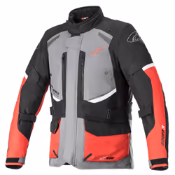 Alpinestars 3207521-9018-2XL, Male, Black, Grey, Red, XXL