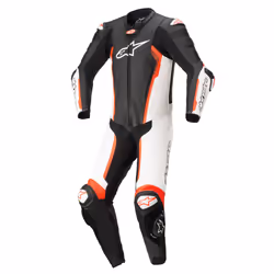 Alpinestars 3150122-1231-48, Male, Black, Red, White, Black, White, Red Fluo