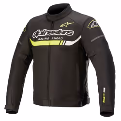 Alpinestars 3200322-155-2XL, Male, Black, Yellow, XXL