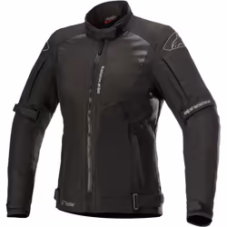 Alpinestars Stella Headlands Drystar Motorcycle Ladies Textile Jacket, black, Size XL for Women