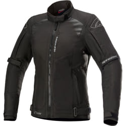 Alpinestars Stella Headlands Drystar Motorcycle Ladies Textile Jacket, black, Size XL for Women