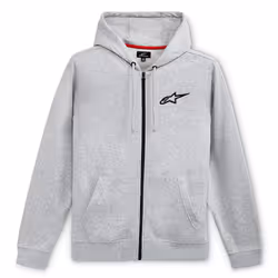 Alpinestars 1212-53600-1126-XL, Adult, Male, Hoodie, Black, Grey, Grey Heather, Black, XL