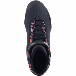 Alpinestars Sektor waterproof Motorcycle Shoes, black-grey-red, Size 40 for Men