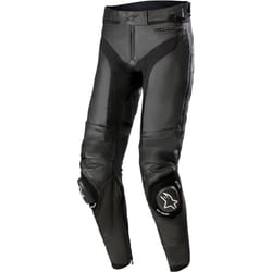 Alpinestars Missile V3 Motorcycle Leather Pants, black, Size 52 for Men