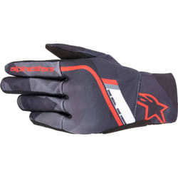 Alpinestars Reef Motorcycle Gloves, black-grey-red, Size XL for Men