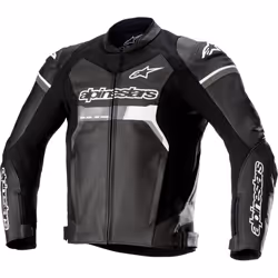 Alpinestars GP Force Motorcycle Leather Jacket, black, Size 54 for Men