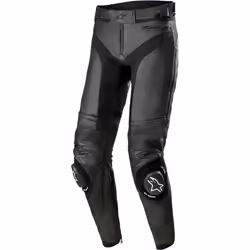 Alpinestars Missile V3 Motorcycle Leather Pants, black, Size 50 for Men