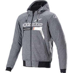 Alpinestars Chrome Ignition Motorcycle Textile Jacket, black-grey-white, Size S for Men