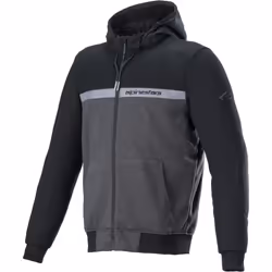 Alpinestars Chrome Street Motorcycle Textile Jacket, black-grey, Size M for Men