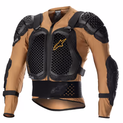 Alpinestars 6506823-814-2XL, Male, Black, Sand, Orange, XXL