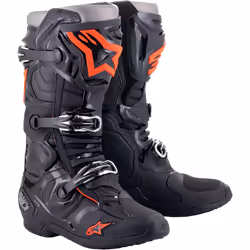 Alpinestars Tech 10 Motocross Boots, black-red, Size 40 41 for Men