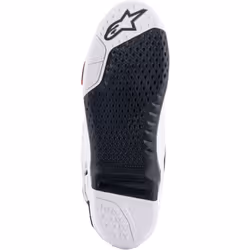 Alpinestars Tech 10 Supervented Motocross Boots, white-red, Size 42 for Men
