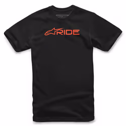 Alpinestars 1232-72200-1030-XL, T-shirt, Adult, Male, Black, Red, Black, Red, XL